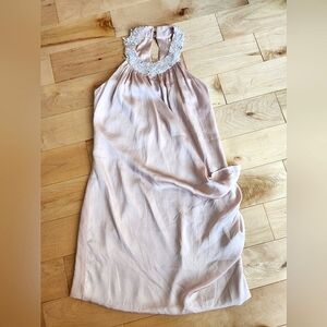 BEDO Elegant Peach Mini Dress NEW